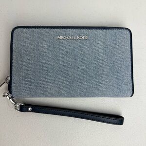 Michael Kors Blue Wallet